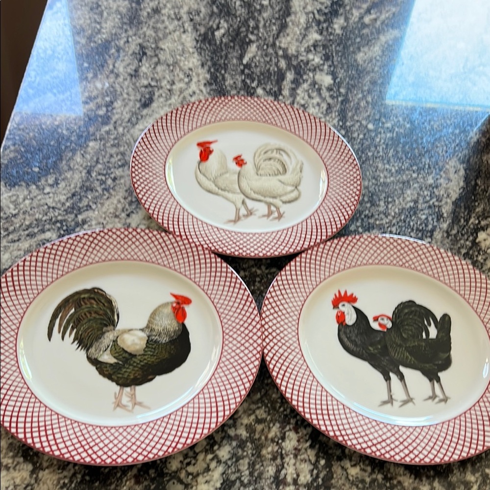 The Haldon Group Devonshire Plates-Set of 3